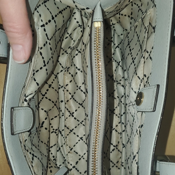 Kate Spade Light Gray Satchel - Picture 3 of 8